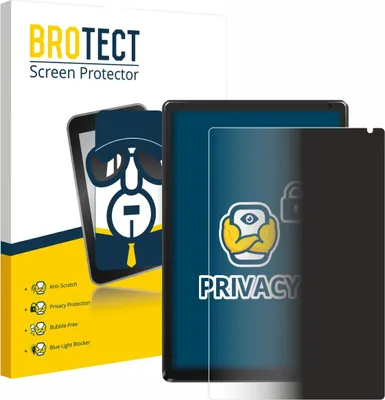 Produktbild von BROTECT Sichtschutzfolie für Ainmel AMLC12 10.1" Anti-Spy Privacy Sichtschutz Blickschutz Folie Blaulicht-Schutz