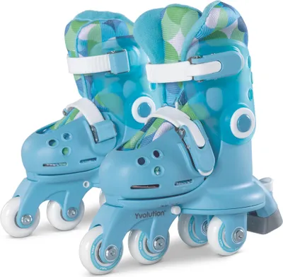 Produktbild von Yvolution Kinderskates Twista blau verstellbar Größe 30-34 Skates
