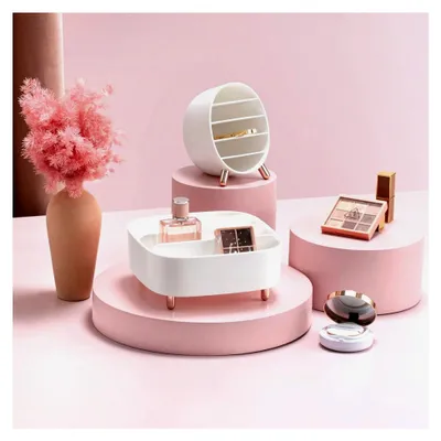 Produktbild von Makeup-Organizer, Aufbewahrung für Kosmetik, Schminkaufbewahrung, Organizer für den Schminktisch