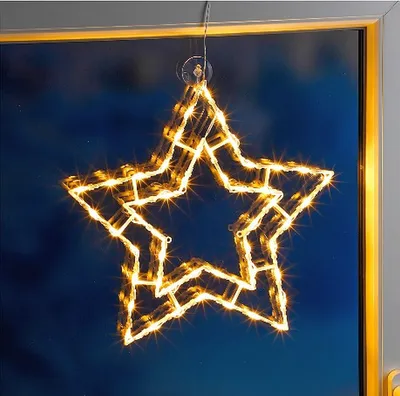Produktbild von Fenstersilhouette mit 50 LED
