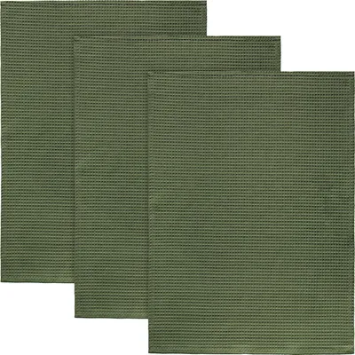 Produktbild von Erwin Müller Geschirrtuch 3er-Pack oliv 50x70 cm