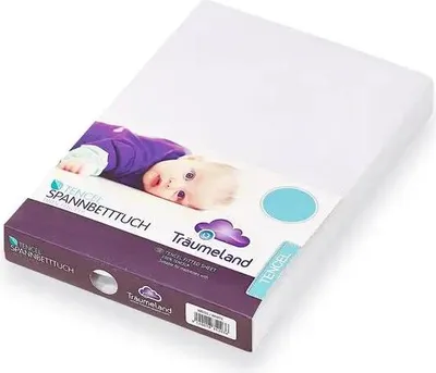 Image de TRÄUMELAND Drap Lyocell 40x90 weiss