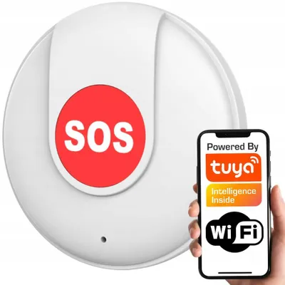 Produktbild von Tuya SOS Alarmknopf USB-C WiFi Smart Home