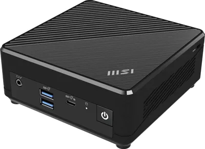 Immagine prodotto di MSI Cubi N ADL-002EU Intel® N N100 4 GB DDR4-SDRAM 128 GB SSD Windows 11 Pro Mini PC Nero