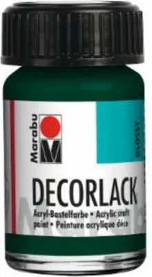 Produktbild von Marabu 1130 39 075 Decorlack Acryl, Tannengrün 075, 15 ml