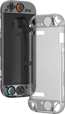 Immagine prodotto di Per Nintendo Switch 2 Split Gamepad Copertura in plastica di cristallo trasparente