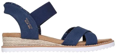 Produktbild von Skechers Slip-Ins Bobs Desert Kiss – Golden Lily Damen Sandale Blau