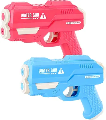Produktbild von Wasserspritzpistole 200 ml, 2 Stück, Doppeldüse, Kunststoff, für Schwimmbad