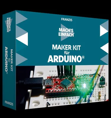 Image de FRANZIS 67084 - Mach's einfach : Maker Kit pour Arduino, recommandé à partir de 14 ans