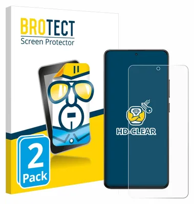 Produktbild von 2x Für Xiaomi Poco X7 Pro Schutzfolie BROTECT Displayschutz Display Schutz Folie Klar Transparent