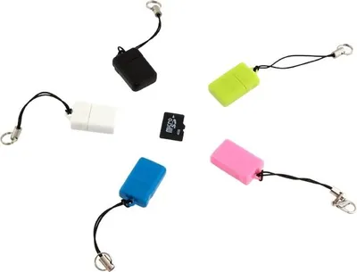 Image de DD30 lecteur de cartes micro SDHC blanc MICROCRADER
