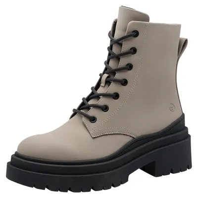Productafbeelding van Tamaris dames laarzen, veganistisch, beige, maat 39