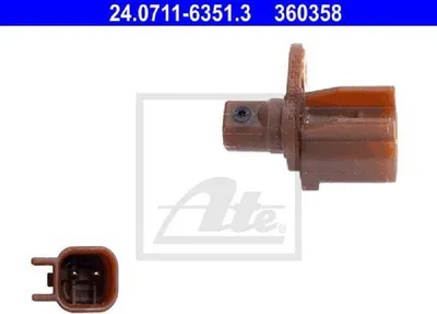 Produktbild von ATE ABS Sensor Raddrehzahl Hinten für FORD FOCUS III Turnier 24.0711-6351.3
