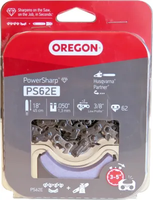 Immagine prodotto di Catena Oregon Powersharp 45 cm 3/8" 1,3 mm 62 TG per CS1500 ( 571039 )