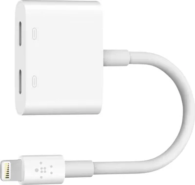 Immagine prodotto di Belkin RockStar Lightning-Audio Adattatore, grigio F8J198btWHT