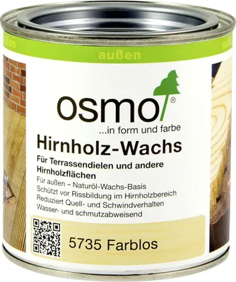 Produktbild von Osmo Hirnholz - Wachs 375 ml farblos