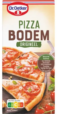 Imagen del producto de Dr. Oetker Pizzabodem Original 450 g – masa de pizza crujiente y preparada para pizza casera