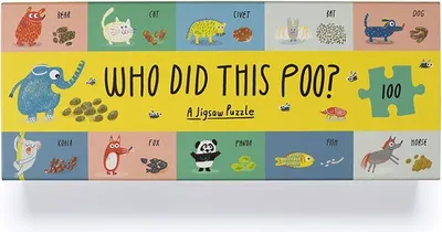 Produktbild von Who Did This Poo Jigsaw Puzzle – Lingua: Inglese