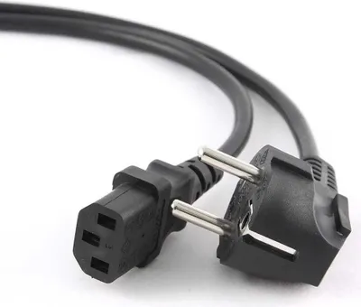 Obrázok produktu pre gembird Netzkabel (C13), VDE-geprüft, 1,8m