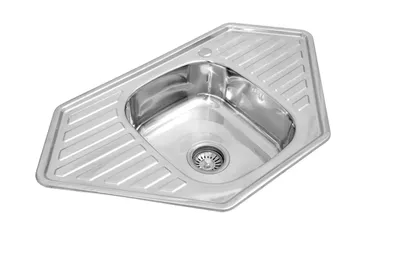 Obrázok produktu pre Preero- 88x50cm, kuchynský drez z nerezovej ocele 304, hrúbka materiálu: 0,8 mm, malý drez, vstavaný drez, štvorcový drez, kempingový drez, vonkajší, 1 miska. Rohový drez