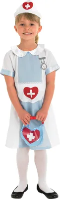 Produktbild von Rubies Kinder Krankenschwester Kostüm Größe M für Halloween-Partys