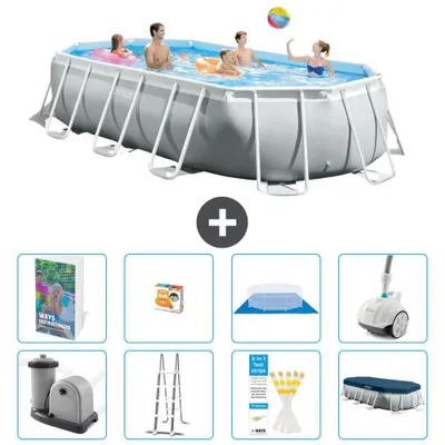 Produktbild von Prism Frame Pool Oval - 503x274x122 cm - 9-teilig S590