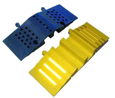 Produktbild von Schlauch- und Kabelbrücke gelb