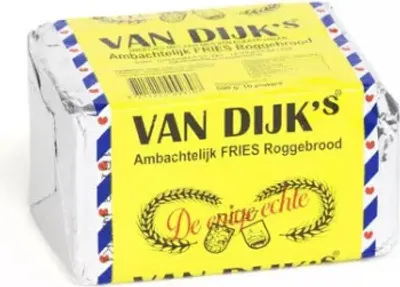 Produktbild von Van Dijk - Roggenbrot - 20 x 500 Gramm