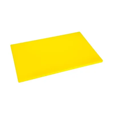 Produktbild von Hygiplas Antibakterielles Ldpe Schneidebrett Gelb 450X300X10Mm