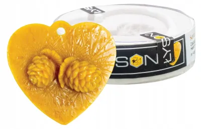Produktbild von Łysoń Silikonform Herz Anhänger Gießform