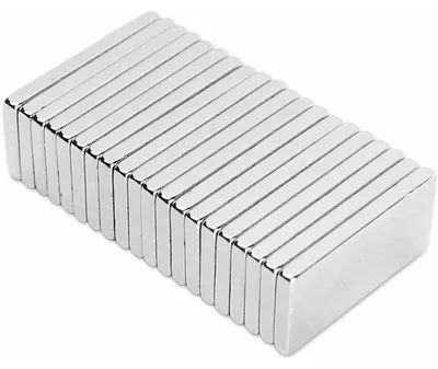 Produktbild von Leistungsstarker Seltenerdmagnet, 20 Stück superstarke Neodym-Magnete für Heimwerken, Basteln, Wissenschaft und Industrie - 20 x 10 x 2 mm (20 Stück)
