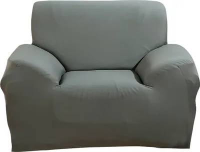 Obrázek produktu pro Potah na pohovku Stretch Fabric Sofa Cover Nábytek Protector 1/2/3/4 Seat Couch Cover (tmavě šedá)