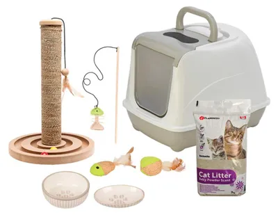 Produktbild von Flamingo JUTY KATZENSPIELZEUG Ball UND Fisch