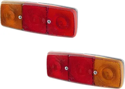 Immagine prodotto di Set luci posteriori sinistra destra 12 V 24 V P21W R10W alogene HELLA per MB