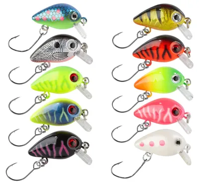 Produktbild von Balzer Trout Crank 3cm 2g - Wobbler, Farbe:Barsch