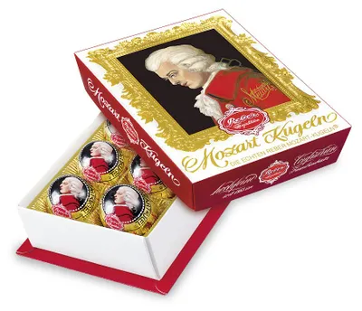 Produktbild von Reber Mozart Kugeln 6er