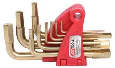 Obrázok produktu pre KS TOOLS Sada náradia na skrutkovače so šesťhranom 963.1513