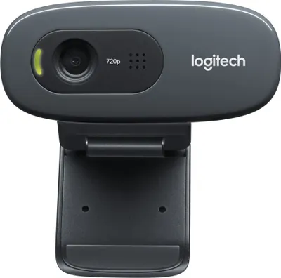 Produktbild von Logitech HD Webcam C270, 3 MP, 1280 x 720 Pixel, 30 fps, 2048 x 1536 Pixel, Auto, USB 2.0