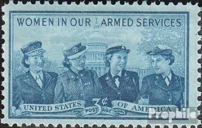Produktbild von Briefmarken USA 1952 Mi 632 (kompl.Ausg.) postfrisch Frauenkorps