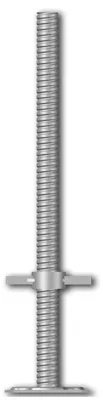 Produktbild von ALTEC Fußplatte mit Stahlspindel | Rollfix 2.0 | MySelf-Tower