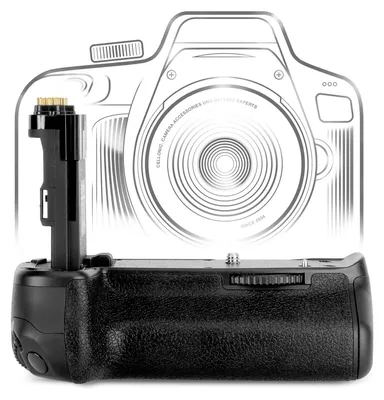 Produktbild von CELLONIC Batteriegriff kompatibel mit Canon EOS 6D, Mark II, BG-E21