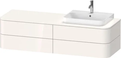 Produktbild von DURAVIT HP4973R22220010 WTU HappyD2+ wandh.,408x1600x550mm