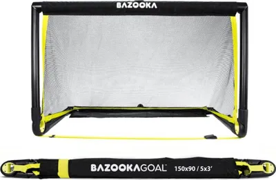 Produktbild von BazookaGoal Mini-Fußballtor "Black Edition", 150x90 cm
