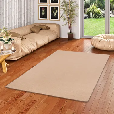 Produktbild von Velours Teppich Joy Karamell, Größe:200x250 cm