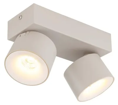 Produktbild von GLOBO 56961-2S, Aluminium, Kunststoff, Metall, IP20, II, LED, 6 W, 3000 K