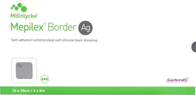 Immagine prodotto di Medicazione in schiuma Mepilex Border Ag 10x20 cm 5 pz