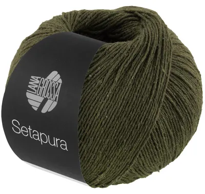 Produktbild von Lana Grossa - Setapura 0003 dunkeloliv