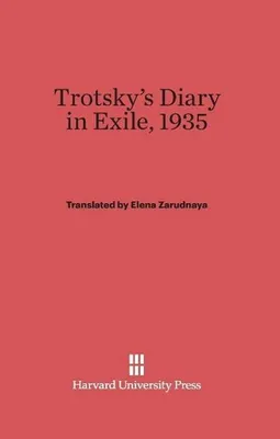 Produktbild von Trotsky's Diary in Exile, 1935