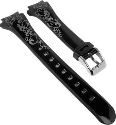 Produktbild von Calypso Uhrenarmband | Kunststoff glatt für Modell K5621/5 schwarz