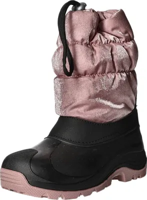 Produktbild von BOXX Kids Kinder-Mädchen-Allwetterstiefel gefüttert Pink-Rosa-Schwarz, Farbe:rot, EU Größe:27